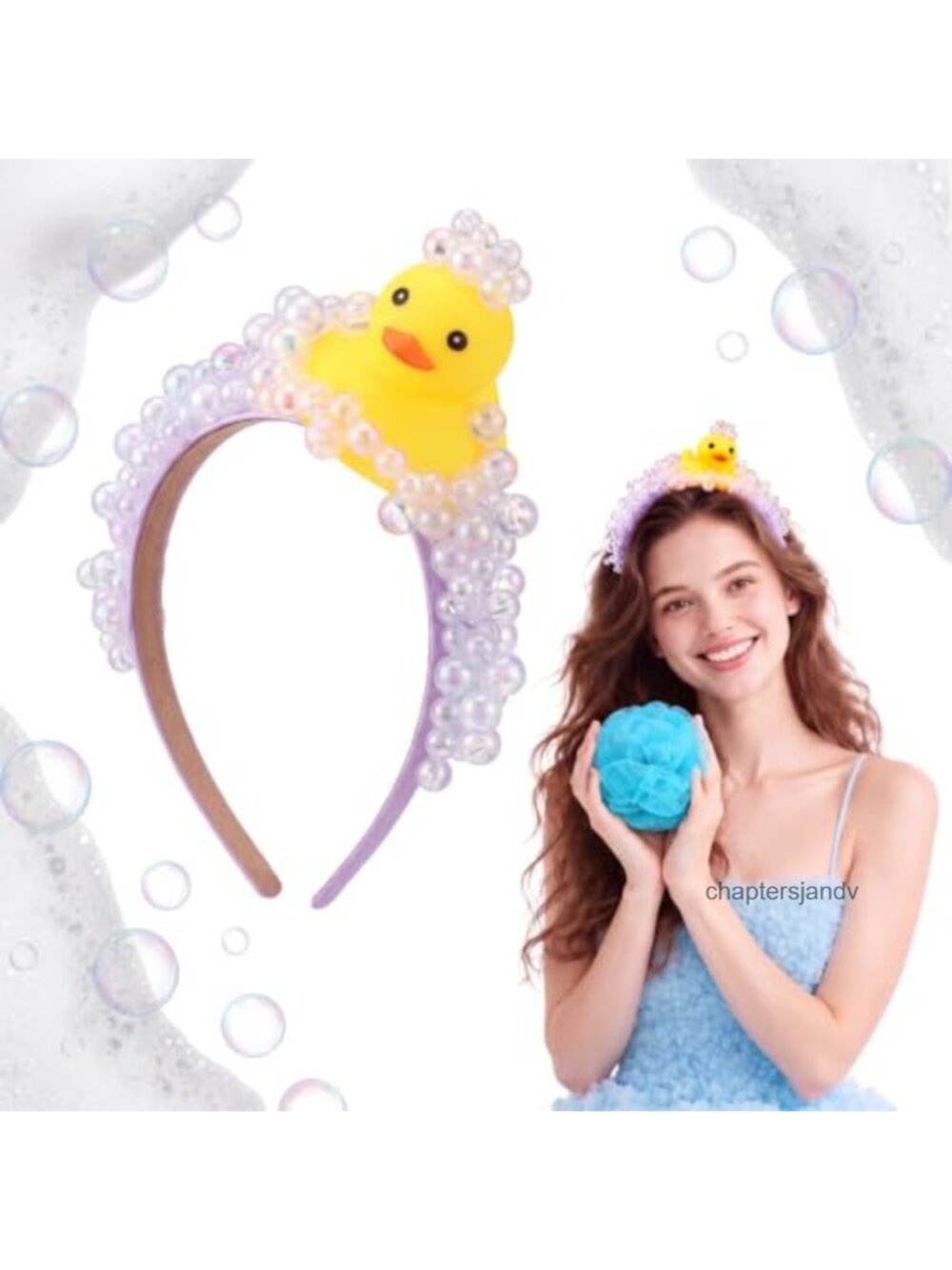 Duck Soap Bubble Headband Cosplay Halloween Costume Accessory